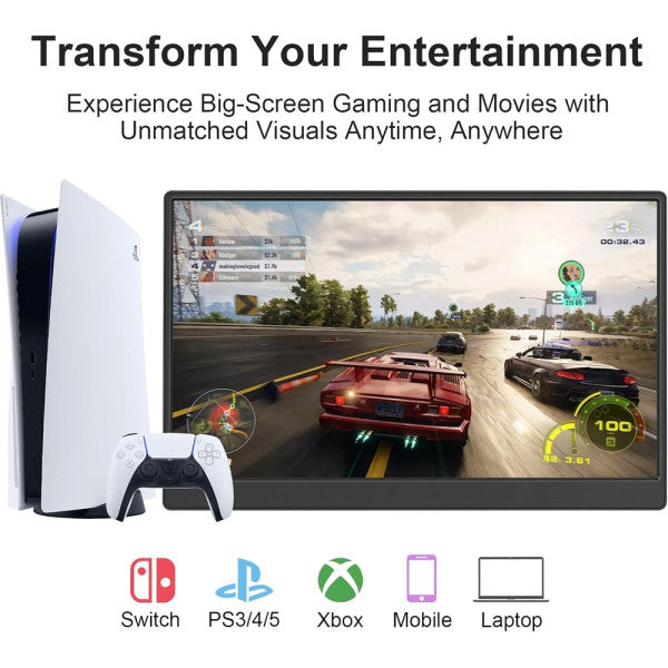 Écran portable XTRMLAB F156P02 vue produit