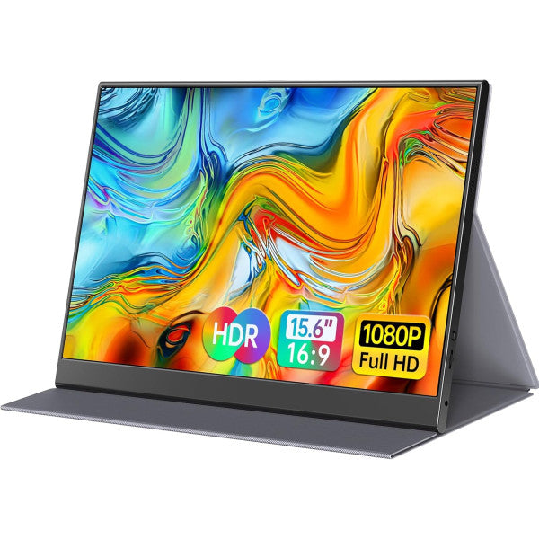Écran portable XTRMLAB F156P1 aluminium vue principale